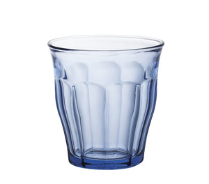 Colección Santorini - Vaso de vidrio azul cielo de 25cl (Lote de 6) - Le Picardie®