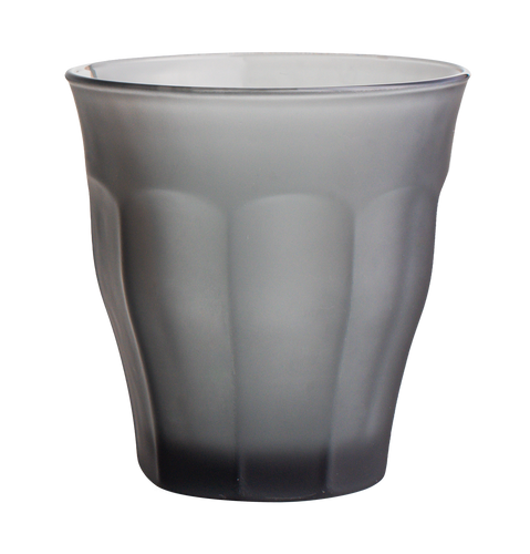 Le Picardie® Vaso de mesa gris con efecto frozen de 25 cl