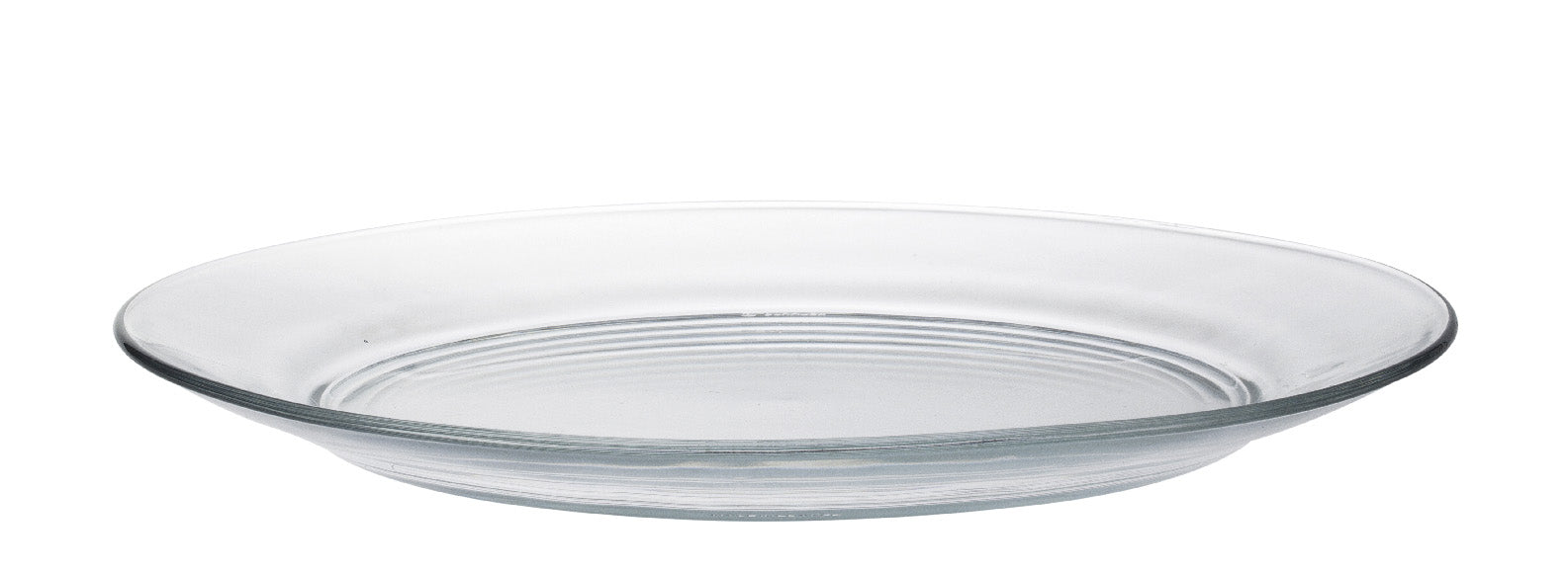 Vajilla de vidrio templado blanca platos llanos lote de 6