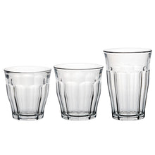 Duralex Le Picardie® - Set mixto de 18 vasos 25cl, 31cl, 36cl en vidrio trasparente Le Picardie® - Set mixto de 18 vasos 25cl, 31cl, 36cl en vidrio trasparente