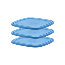 Tienda online Duralex® Freshbox - Juego de 3 tapas cuadradas azules Freshbox - Juego de 3 tapas cuadradas azules