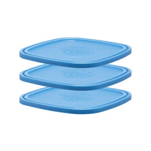 Tienda online Duralex® Freshbox - Juego de 3 tapas cuadradas azules Freshbox - Juego de 3 tapas cuadradas azules