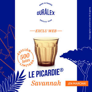 [EDICIÓN LIMITADA] Le Picardie® - Vaso de vidrio color Savannah 31 cl (Lote de 6)