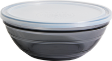 Duralex Freshbox - Fuente de conservación Gris redonda con Tapa Translúcida (1.59L) Freshbox - Fuente de conservación Gris redonda con Tapa Translúcida (1.59L)