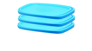 Tienda online Duralex® Freshbox - Juego de 3 tapas rectangulares azules Freshbox - Juego de 3 tapas rectangulares azules